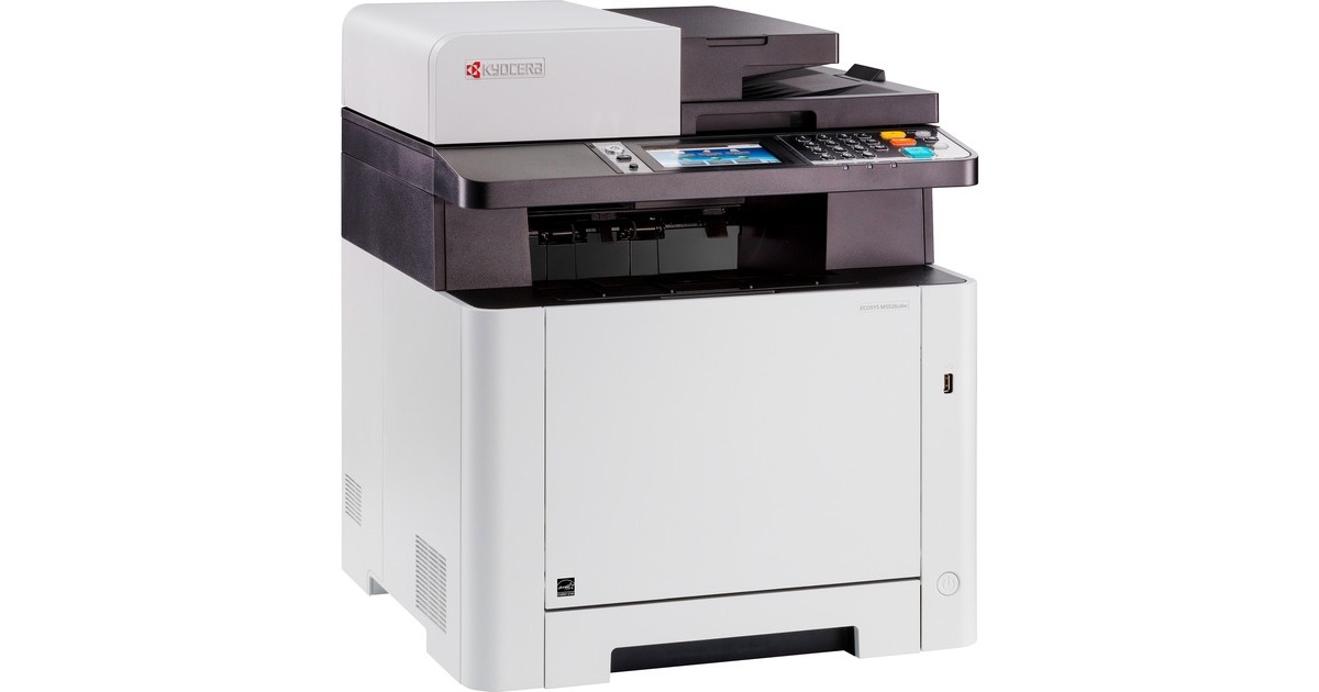 Kyocera ECOSYS M5526cdw (inkl. 3 Jahre Kyocera Life Plus), Multifunktionsdrucker(grau/schwarz, USB/LAN, WLAN, Scan, Kopie, Fax) Kyocera ECOSYS M5526cdw (inkl. 3 Jahre Kyocera Life Plus), Multifunktionsdrucker(grau/schwarz, USB/LAN, WLAN, Scan, Kopie, Fax)