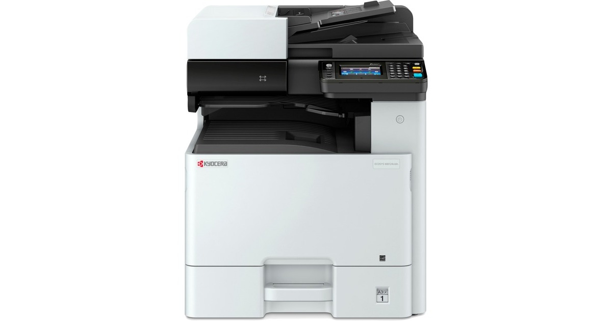 Kyocera ECOSYS M8130cidn, Multifunktionsdrucker(grau/schwarz, USB, LAN, Kopie, Scan) Kyocera ECOSYS M8130cidn, Multifunktionsdrucker(grau/schwarz, USB, LAN, Kopie, Scan)