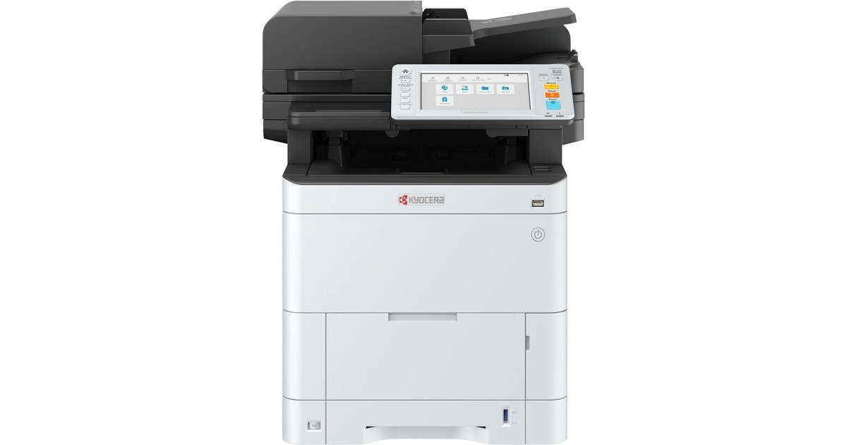 Kyocera ECOSYS MA4000cix (inkl. 3 Jahre Kyocera Life Plus), Multifunktionsdrucker(grau/schwarz, USB, LAN, Scan, Kopie, HyPAS )