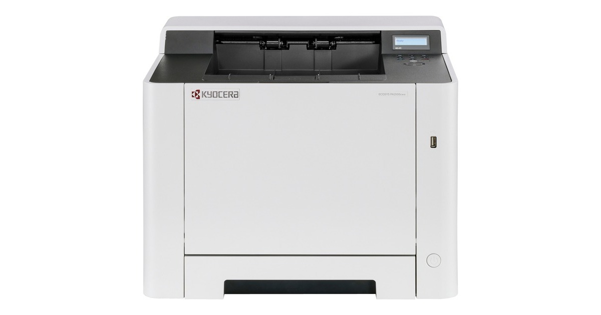 Kyocera ECOSYS PA2100cwx, Farblaserdrucker(grau/schwarz, USB, LAN, WLAN) Kyocera ECOSYS PA2100cwx, Farblaserdrucker(grau/schwarz, USB, LAN, WLAN)