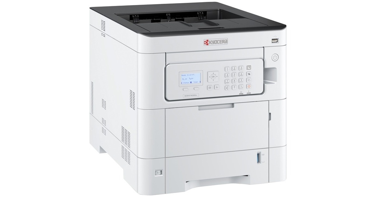 Kyocera ECOSYS PA3500cx (inkl. 3 Jahre Kyocera Life Plus), Farblaserdrucker(grau/schwarz) Kyocera ECOSYS PA3500cx (inkl. 3 Jahre Kyocera Life Plus), Farblaserdrucker(grau/schwarz)