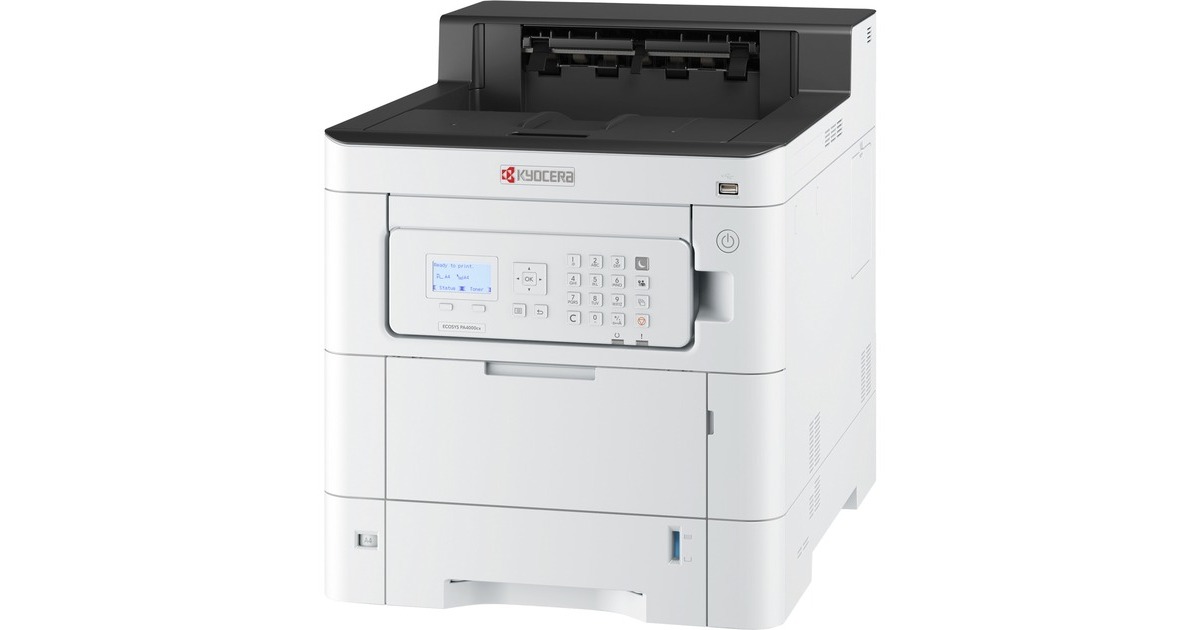 Kyocera ECOSYS PA4000cx (inkl. 3 Jahre Kyocera Life Plus), Farblaserdrucker(grau/schwarz)