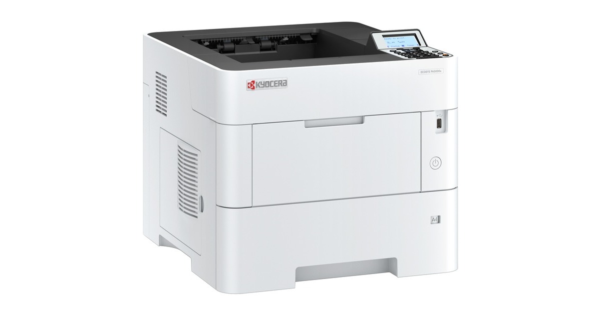 Kyocera ECOSYS PA5000x, Laserdrucker(grau/schwarz, USB, LAN)