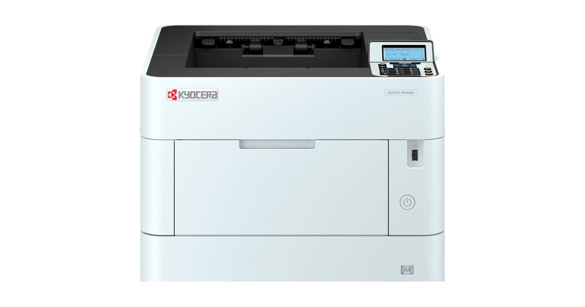 Kyocera ECOSYS PA5500x (inkl. 3 Jahre Kyocera Life Plus), Laserdrucker(grau/schwarz, USB, LAN)
