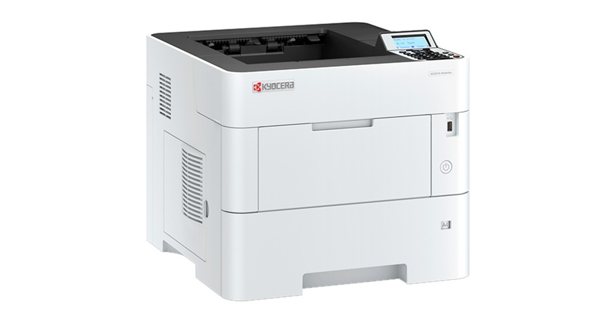Kyocera ECOSYS PA6000x (inkl. 3 Jahre Kyocera Life Plus), Laserdrucker(grau/schwarz, USB, LAN)