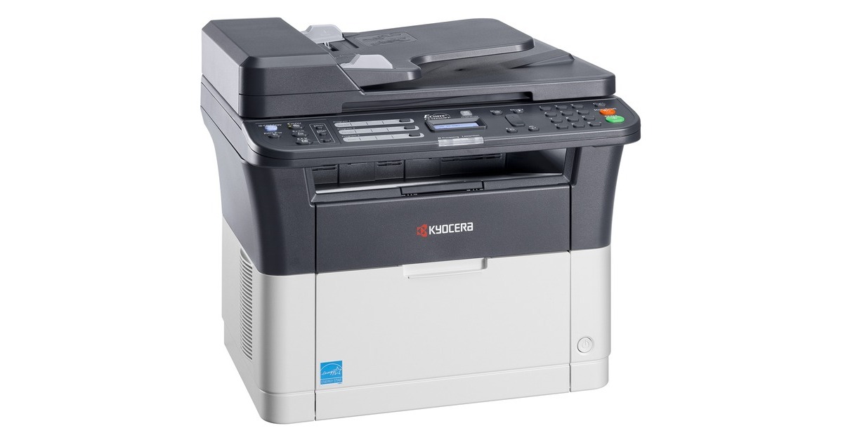 Kyocera FS-1325MFP, Multifunktionsdrucker(grau/anthrazit, USB, LAN, Kopie, Scan, Fax)