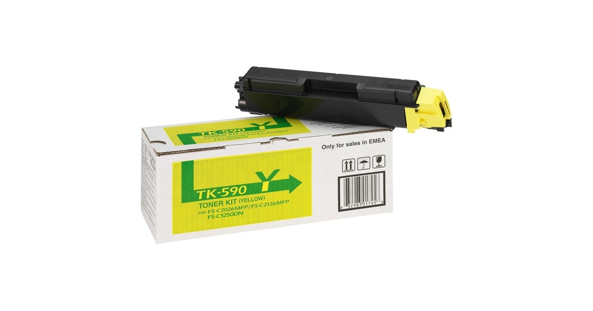 Kyocera Toner gelb TK-590Y