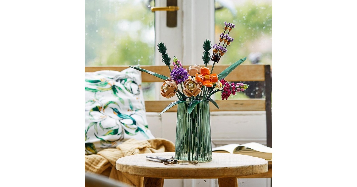 LEGO 10280 Creator Expert Blumenstrauß, Konstruktionsspielzeug