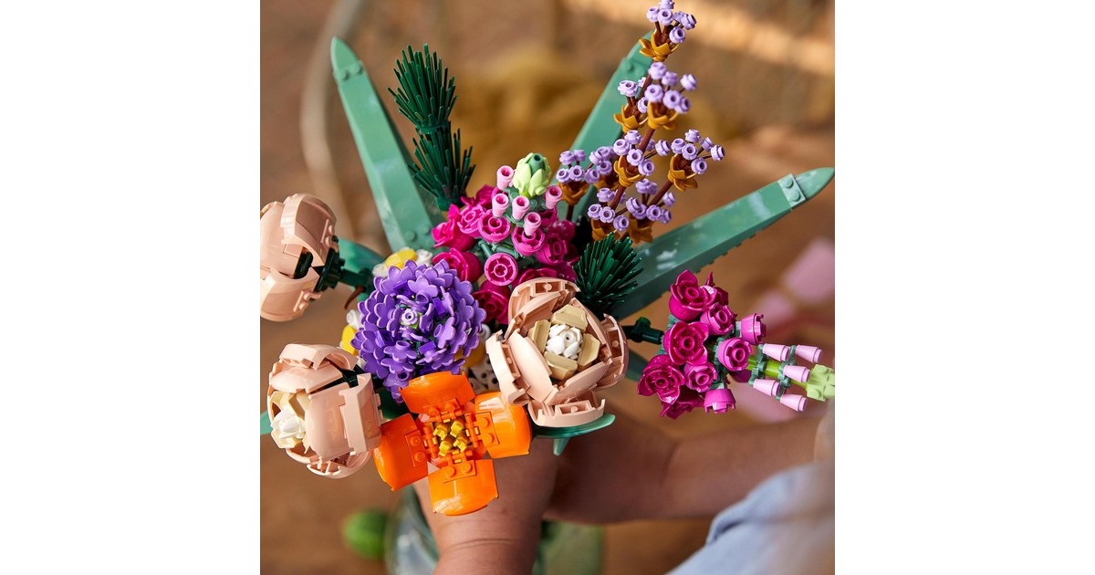 LEGO 10280 Creator Expert Blumenstrauß, Konstruktionsspielzeug