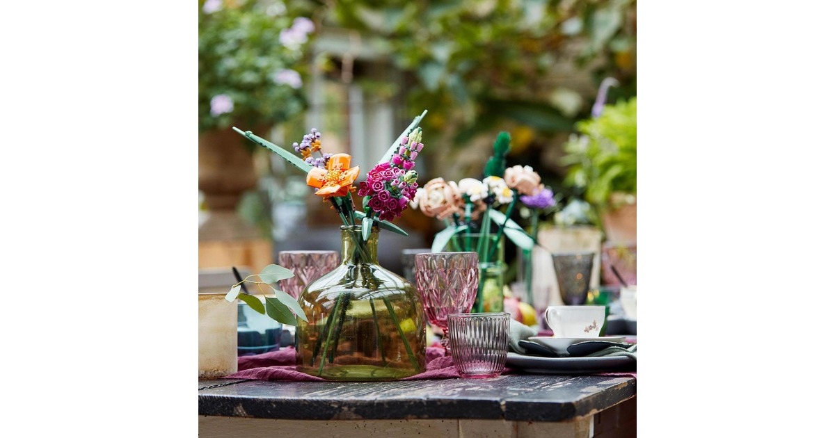 LEGO 10280 Creator Expert Blumenstrauß, Konstruktionsspielzeug