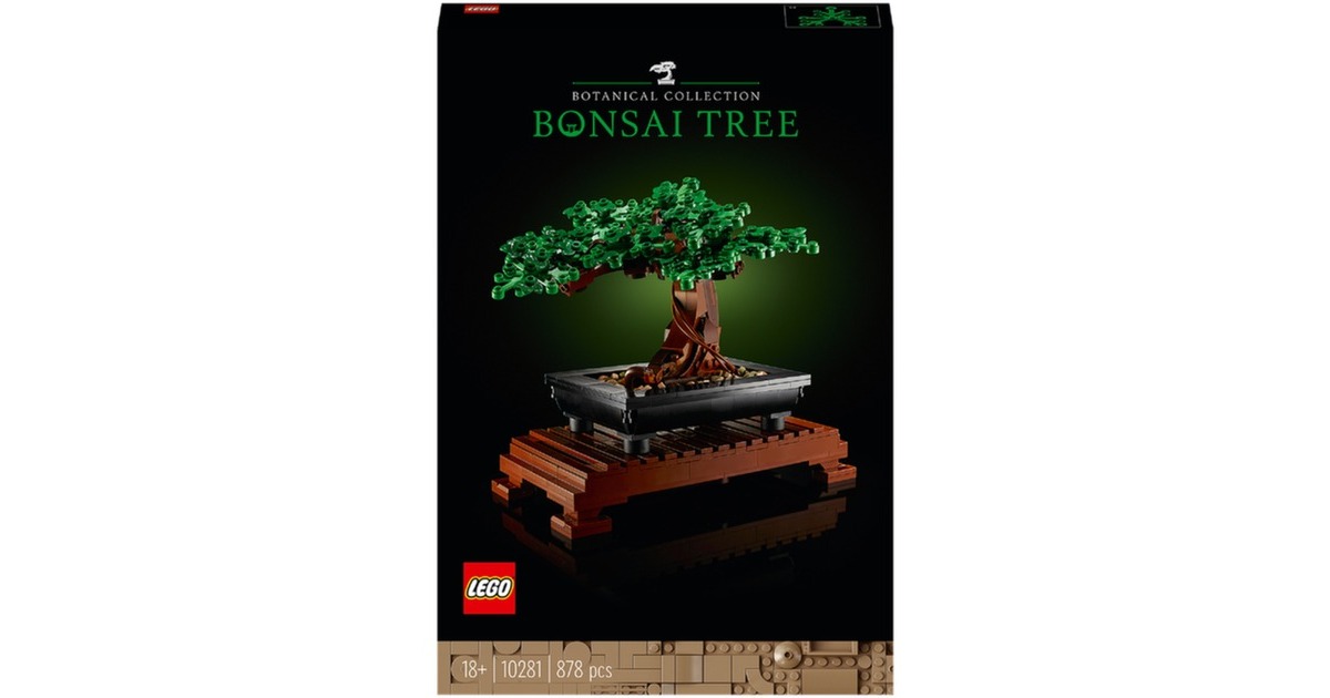LEGO 10281 Creator Expert Bonsai Baum, Konstruktionsspielzeug