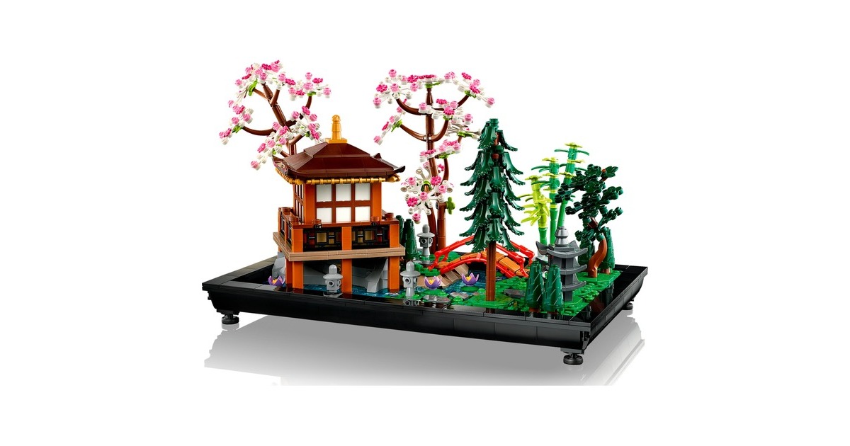 LEGO 10315 Icons Garten der Stille, Konstruktionsspielzeug