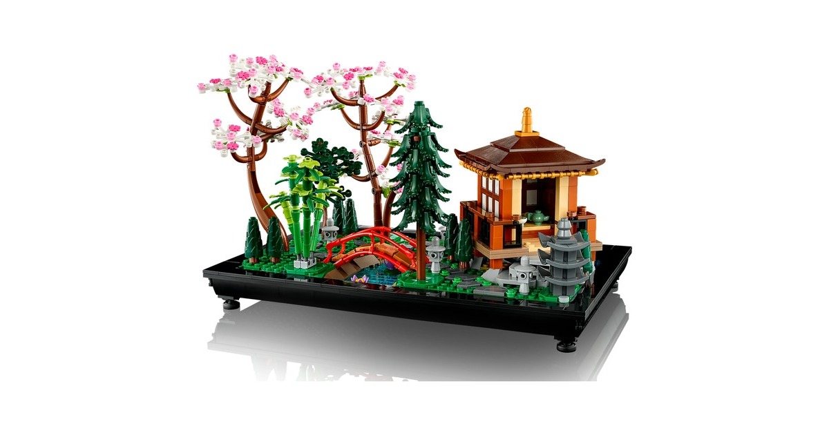 LEGO 10315 Icons Garten der Stille, Konstruktionsspielzeug