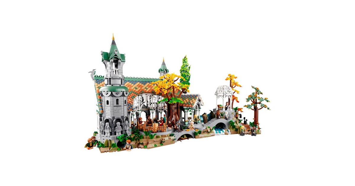 LEGO 10316 Der Herr der Ringe: Bruchtal, Konstruktionsspielzeug