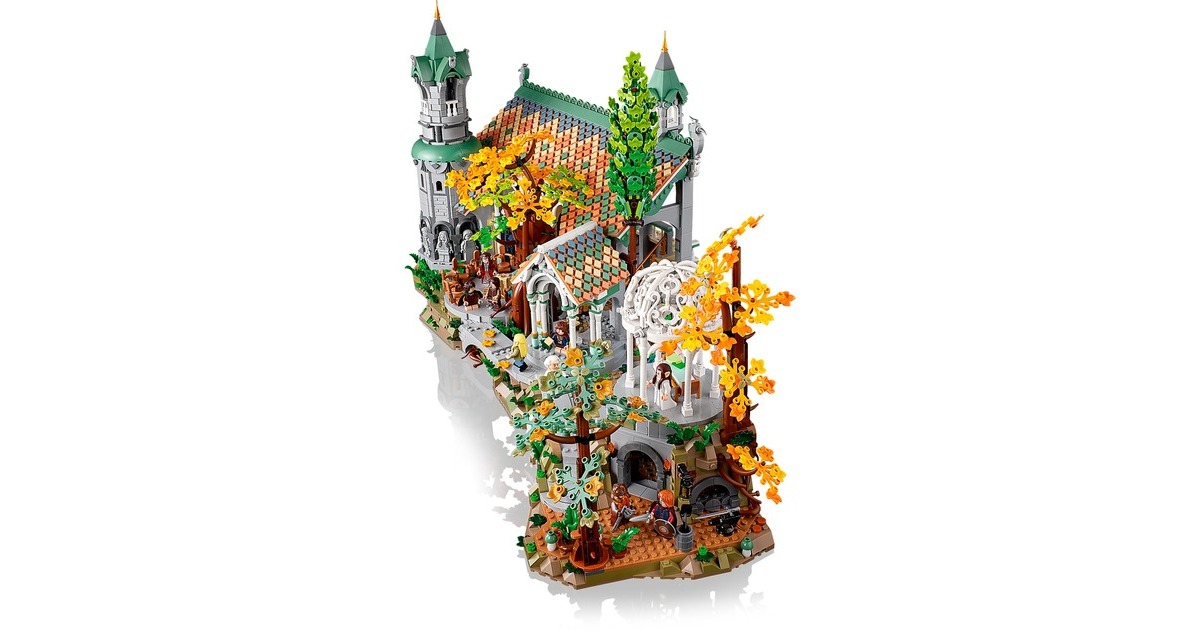 LEGO 10316 Der Herr der Ringe: Bruchtal, Konstruktionsspielzeug
