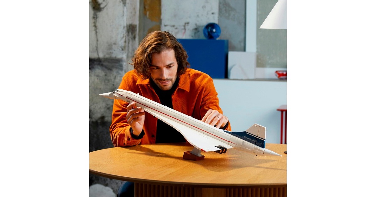 LEGO 10318 Icons Concorde, Konstruktionsspielzeug