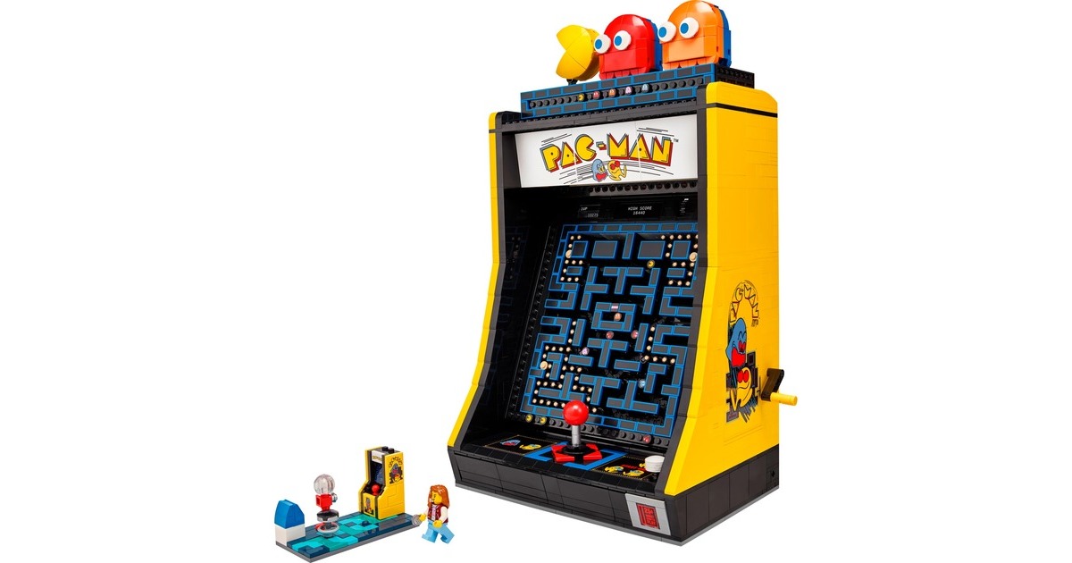 LEGO 10323 Icons PAC-MAN Spielautomat, Konstruktionsspielzeug