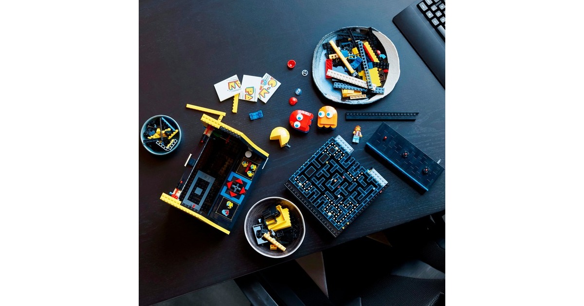 LEGO 10323 Icons PAC-MAN Spielautomat, Konstruktionsspielzeug