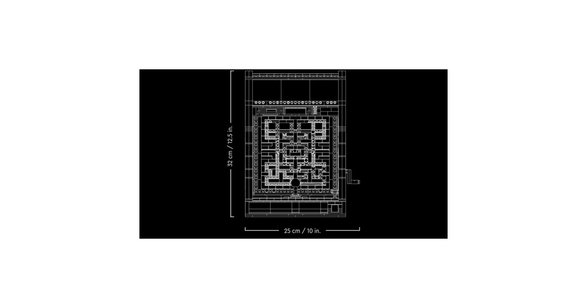 LEGO 10323 Icons PAC-MAN Spielautomat, Konstruktionsspielzeug