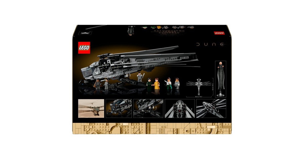 LEGO 10327 Icons Dune Atreides Royal Ornithopter, Konstruktionsspielzeug