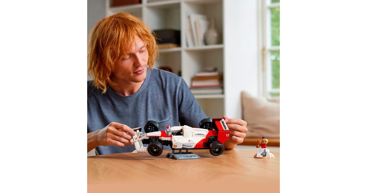 LEGO 10330 Icons McLaren MP4/4 & Ayrton Senna, Konstruktionsspielzeug