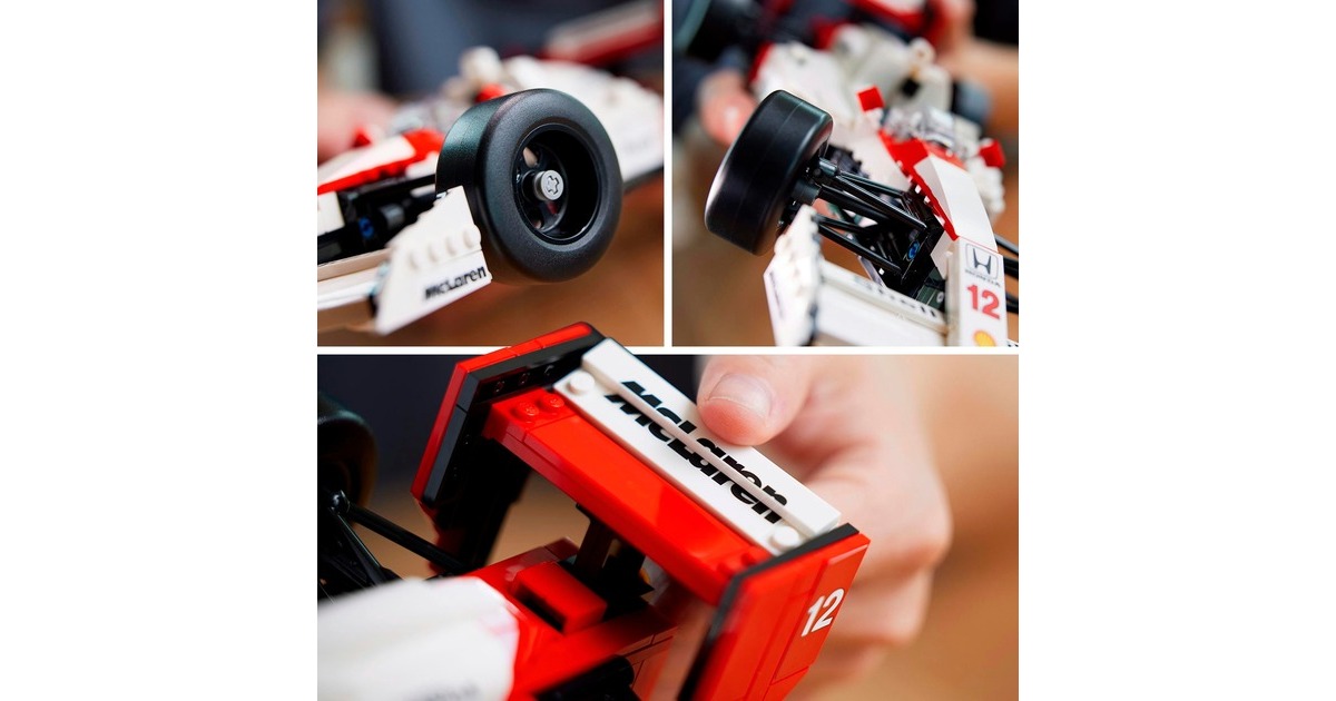 LEGO 10330 Icons McLaren MP4/4 & Ayrton Senna, Konstruktionsspielzeug