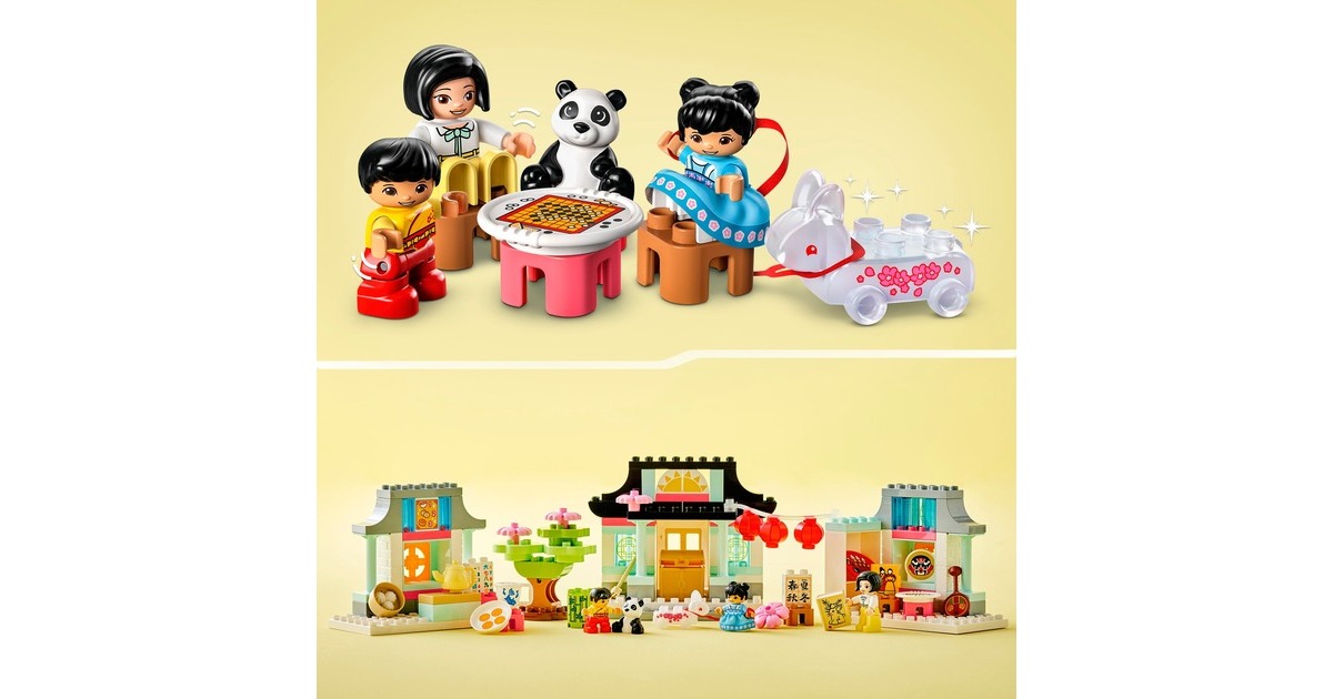 LEGO 10411 DUPLO Lerne etwas über die chinesische Kultur, Konstruktionsspielzeug