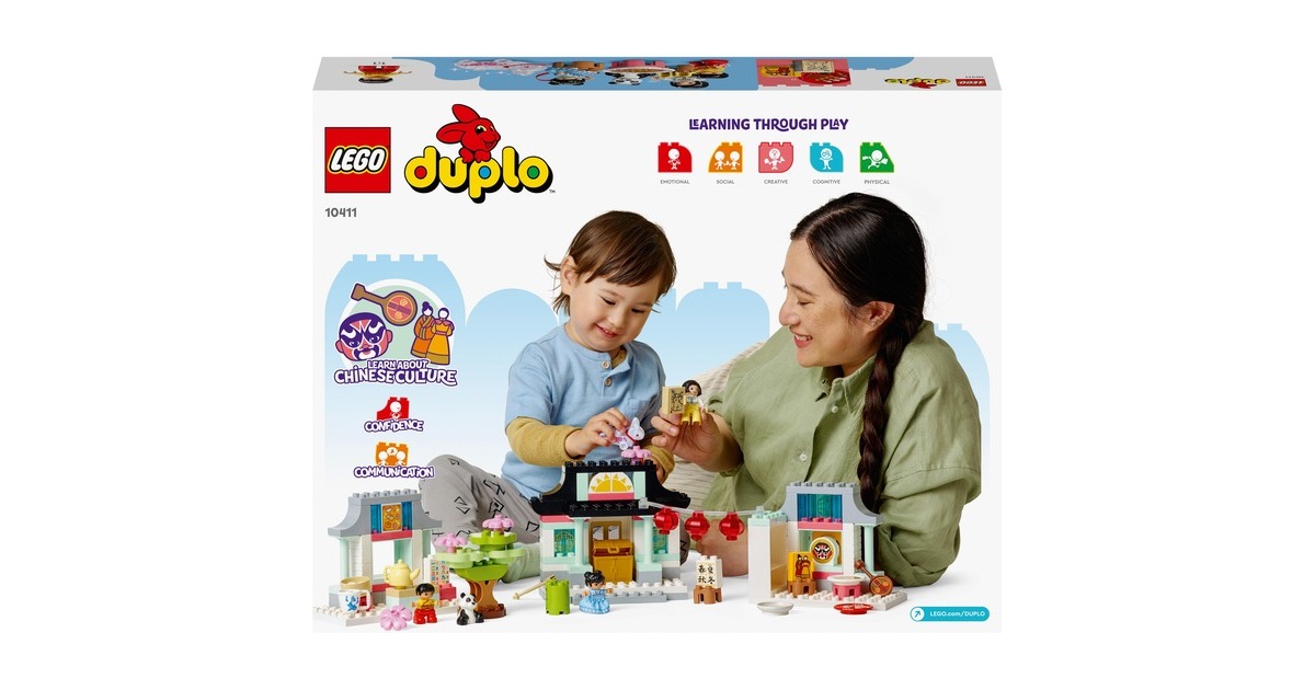 LEGO 10411 DUPLO Lerne etwas über die chinesische Kultur, Konstruktionsspielzeug