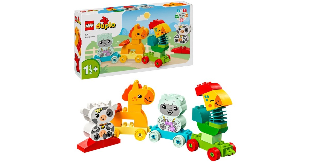 LEGO 10412 DUPLO Tierzug, Konstruktionsspielzeug LEGO 10412 DUPLO Tierzug, Konstruktionsspielzeug
