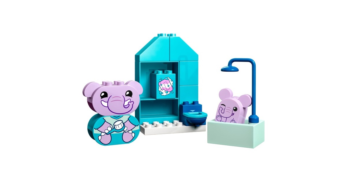 LEGO 10413 DUPLO Alltagsroutinen: Baden, Konstruktionsspielzeug