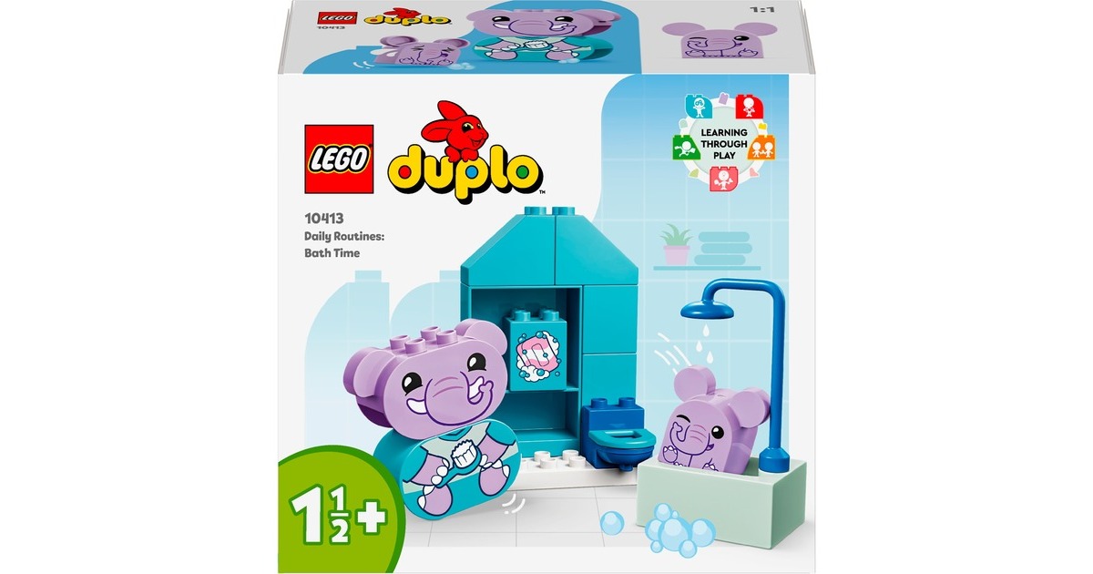 LEGO 10413 DUPLO Alltagsroutinen: Baden, Konstruktionsspielzeug