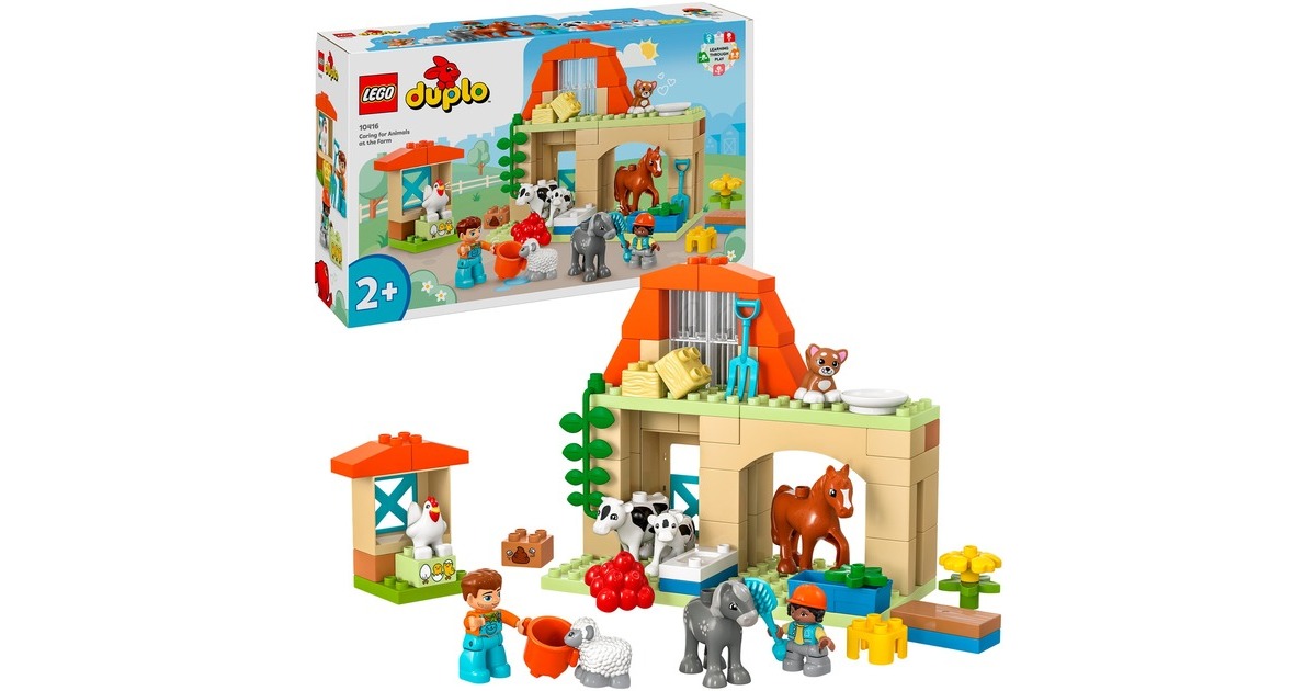LEGO 10416 DUPLO Tierpflege auf dem Bauernhof, Konstruktionsspielzeug LEGO 10416 DUPLO Tierpflege auf dem Bauernhof, Konstruktionsspielzeug