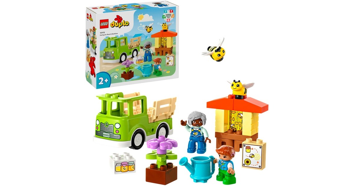 LEGO 10419 DUPLO Imkerei und Bienenstöcke, Konstruktionsspielzeug LEGO 10419 DUPLO Imkerei und Bienenstöcke, Konstruktionsspielzeug