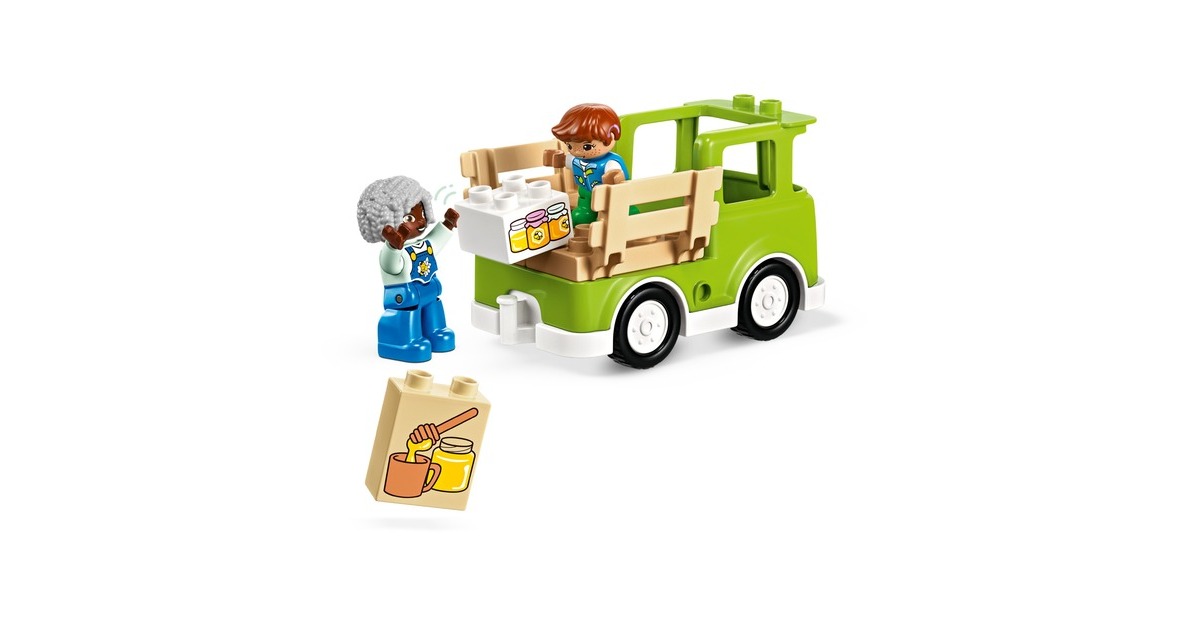 LEGO 10419 DUPLO Imkerei und Bienenstöcke, Konstruktionsspielzeug