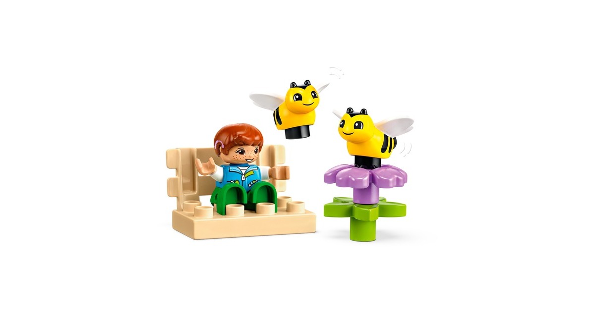 LEGO 10419 DUPLO Imkerei und Bienenstöcke, Konstruktionsspielzeug