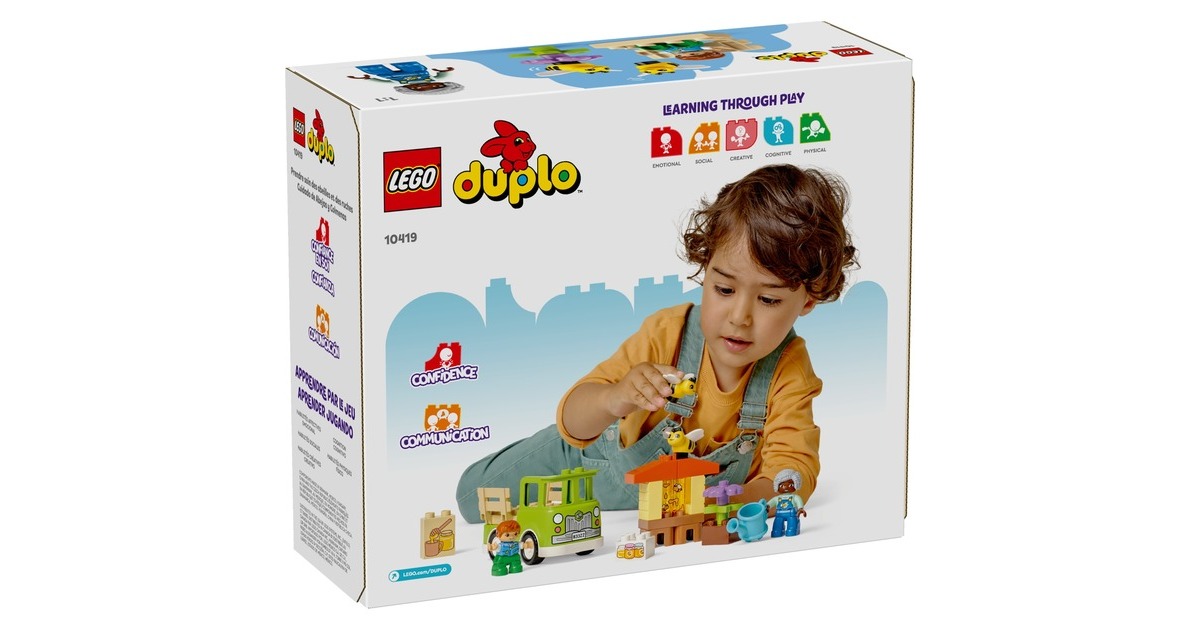 LEGO 10419 DUPLO Imkerei und Bienenstöcke, Konstruktionsspielzeug