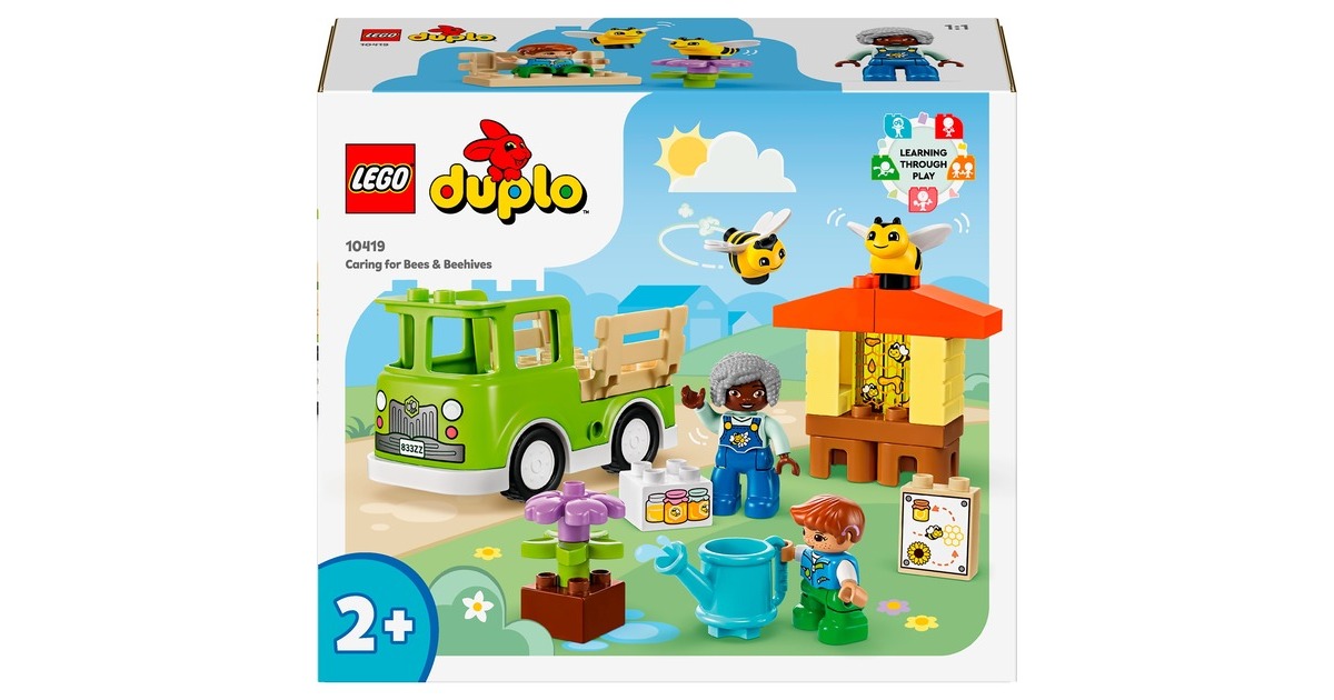 LEGO 10419 DUPLO Imkerei und Bienenstöcke, Konstruktionsspielzeug