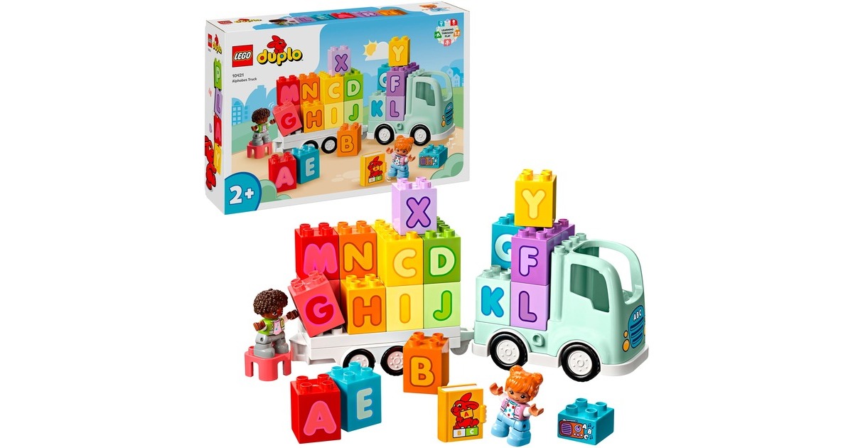 LEGO 10421 DUPLO ABC-Lastwagen, Konstruktionsspielzeug LEGO 10421 DUPLO ABC-Lastwagen, Konstruktionsspielzeug