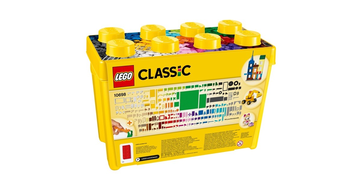 LEGO 10698 Classic Große Bausteine-Box, Konstruktionsspielzeug
