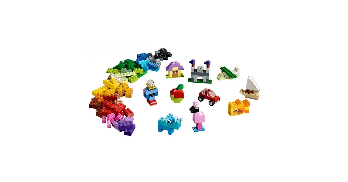 LEGO 10713 Classic Bausteine Starterkoffer - Farben sortieren, Konstruktionsspielzeug