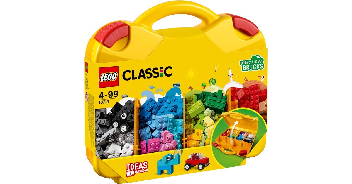 LEGO 10713 Classic Bausteine Starterkoffer - Farben sortieren, Konstruktionsspielzeug