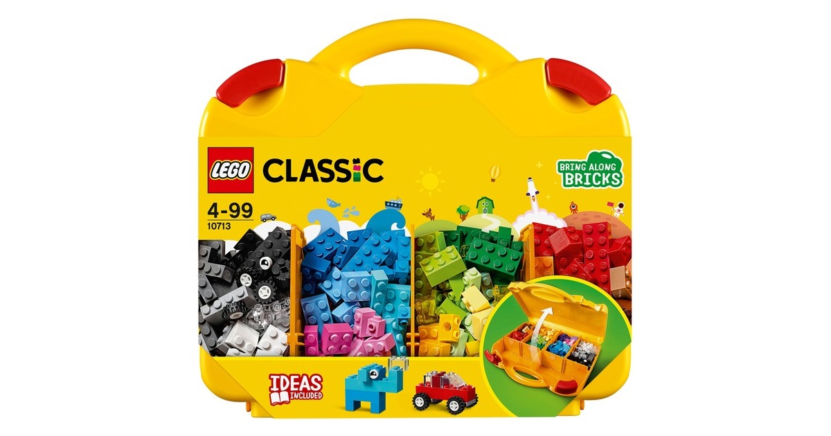 LEGO 10713 Classic Bausteine Starterkoffer - Farben sortieren, Konstruktionsspielzeug