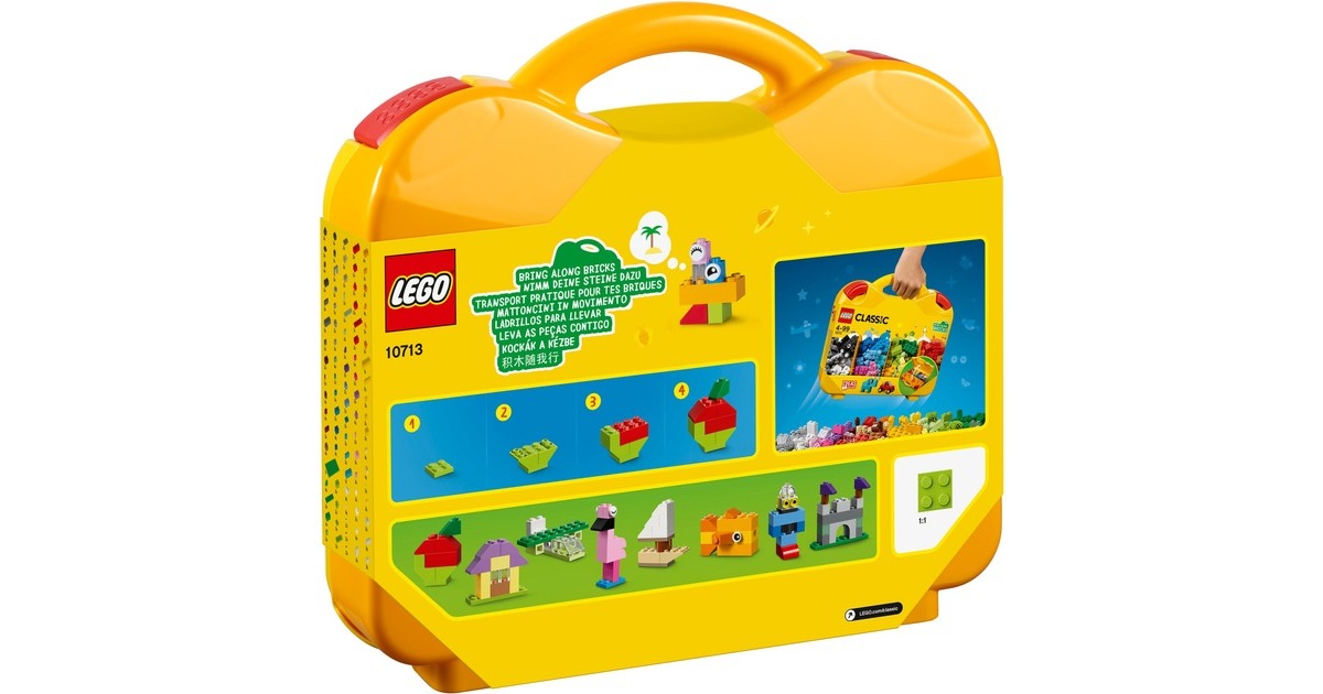 LEGO 10713 Classic Bausteine Starterkoffer - Farben sortieren, Konstruktionsspielzeug