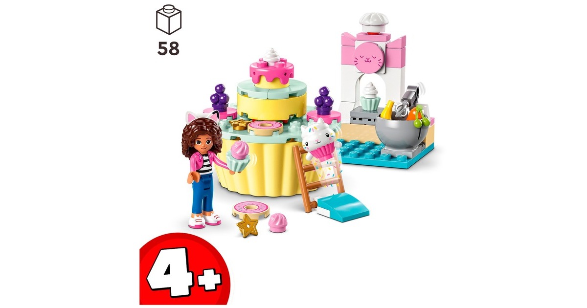 LEGO 10785 Gabby's Dollhouse Kuchis Backstube, Konstruktionsspielzeug