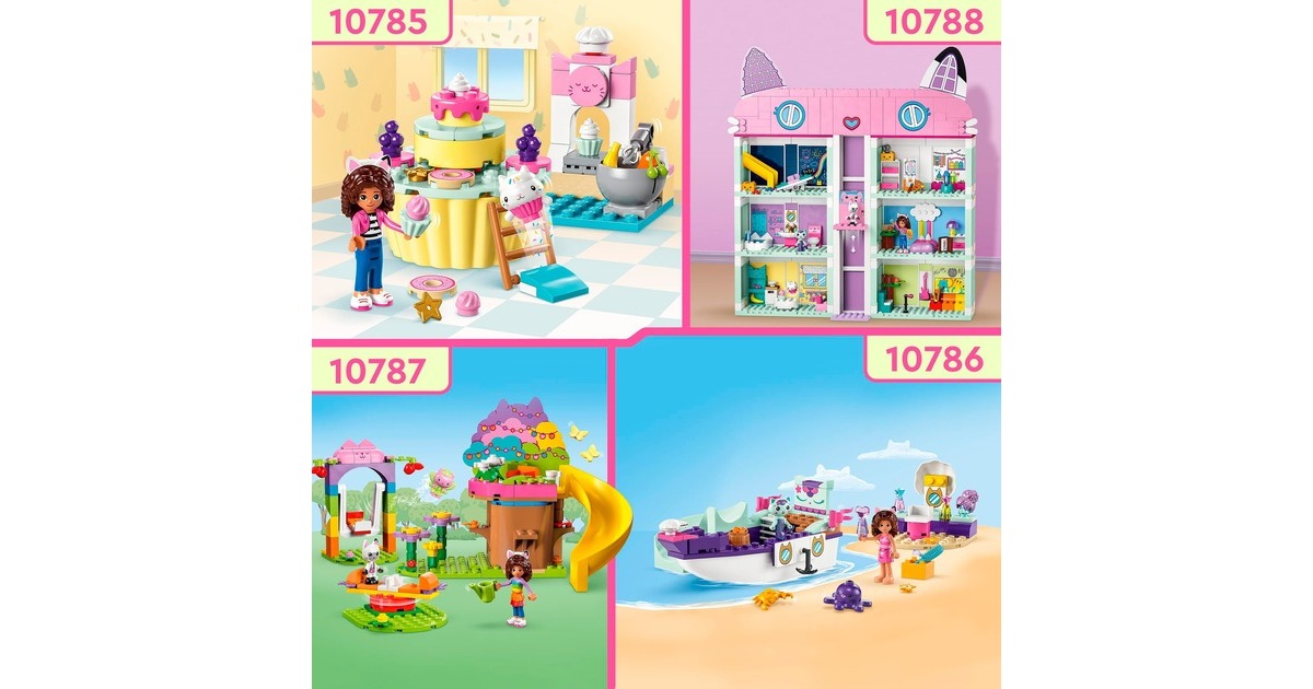 LEGO 10785 Gabby's Dollhouse Kuchis Backstube, Konstruktionsspielzeug