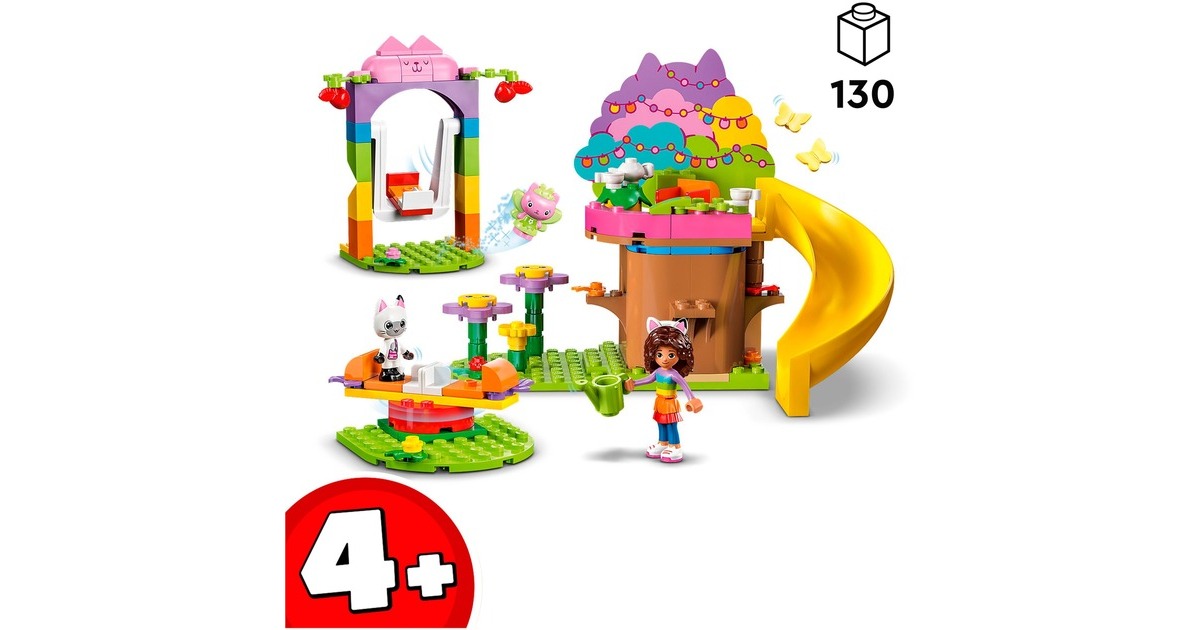 LEGO 10787 Gabby's Dollhouse Kitty Fees Gartenparty, Konstruktionsspielzeug