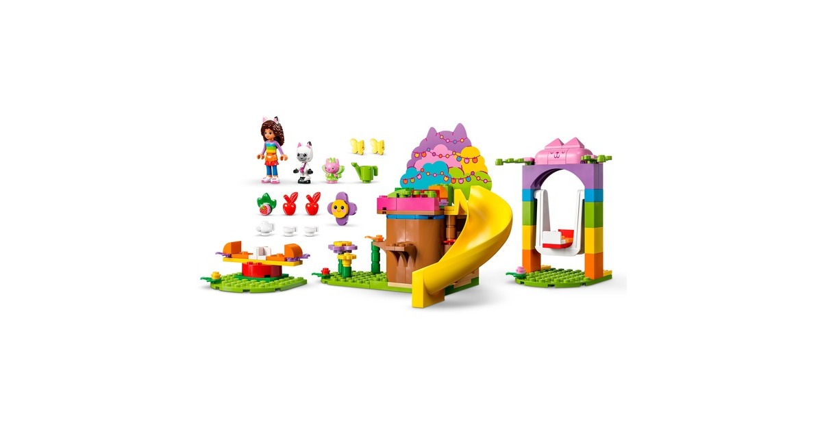 LEGO 10787 Gabby's Dollhouse Kitty Fees Gartenparty, Konstruktionsspielzeug