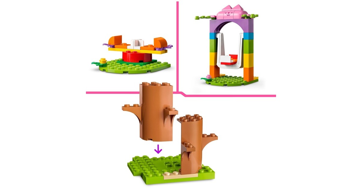 LEGO 10787 Gabby's Dollhouse Kitty Fees Gartenparty, Konstruktionsspielzeug