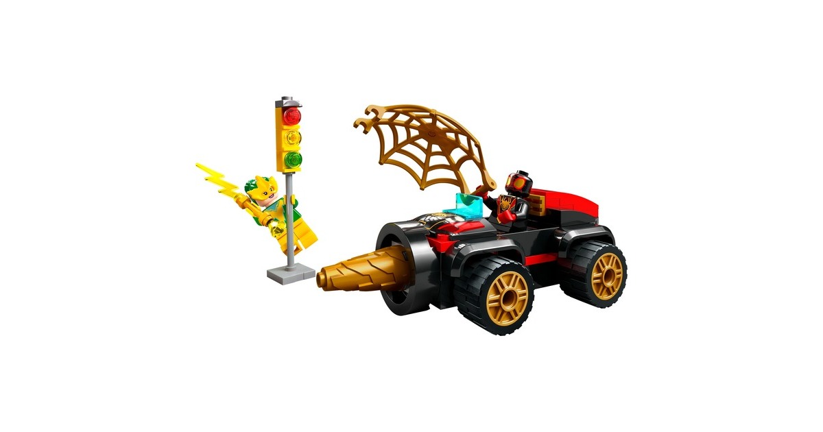 LEGO 10792 Marvel Spidey und seine Super-Freunde Spideys Bohrfahrzeug, Konstruktionsspielzeug