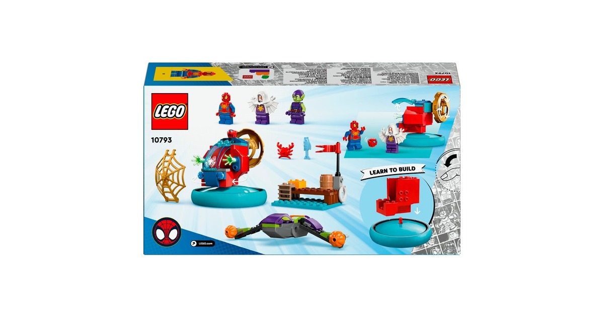 LEGO 10793 Marvel Spidey und seine Super-Freunde Spidey vs. Green Goblin, Konstruktionsspielzeug